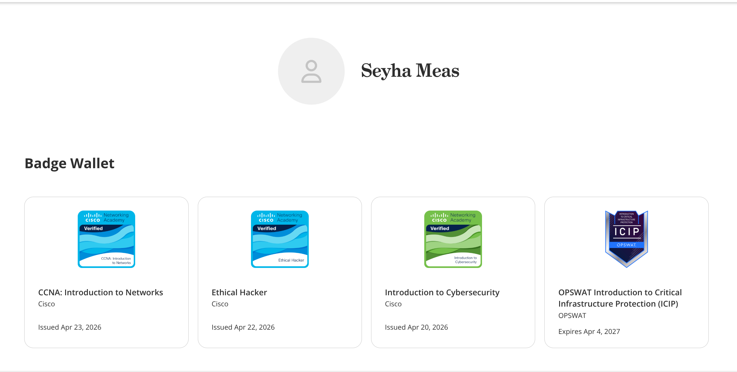Cybersecurity Certificates